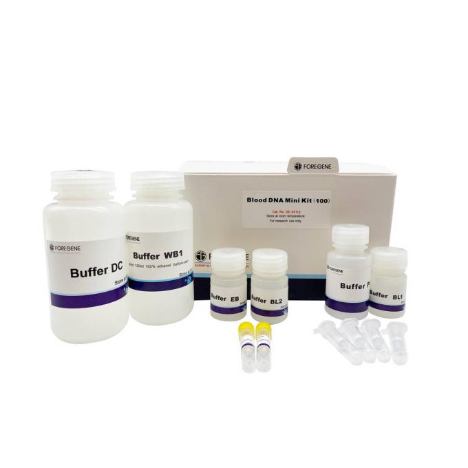 Blood Genomic DNA Mini Kit DNA Isolation Kits Clinical Testing Reagents