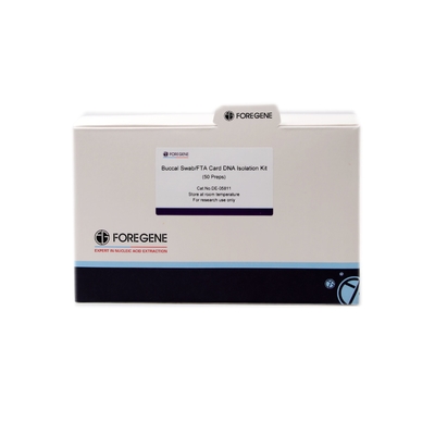 No RNase Contamination Lab Molecular Biology Reagent Buccal Swab/FTA Card DNA Isolation Kits