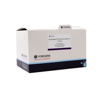 No RNase Contamination Lab Molecular Biology Reagent Buccal Swab/FTA Card DNA Isolation Kits