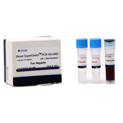Blood SuperDirectTM PCR Kit(UNG)-Heparin DNA Polymerase PCR kit PCR products