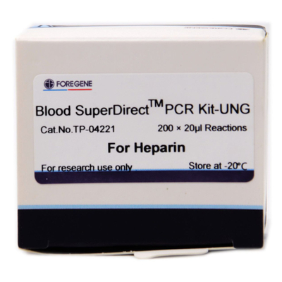 Blood SuperDirectTM PCR Kit(UNG)-Heparin DNA Polymerase PCR kit PCR products