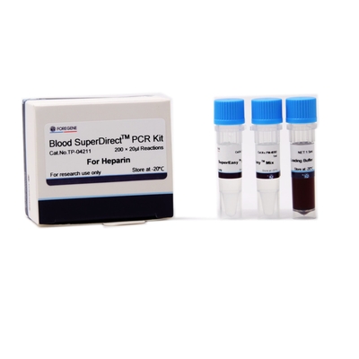 Strong Amplification Ability PCR System Blood Direct PCR Kits With Heparin No Pretreatment