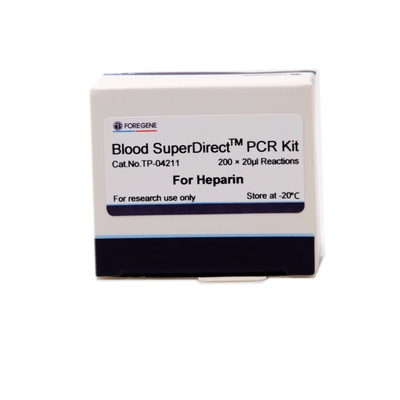 Strong Amplification Ability PCR System Blood Direct PCR Kits With Heparin No Pretreatment