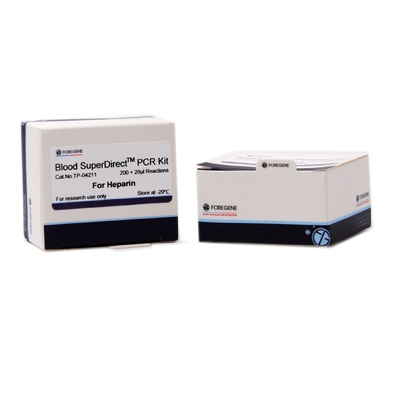 Strong Amplification Ability PCR System Blood Direct PCR Kits With Heparin No Pretreatment