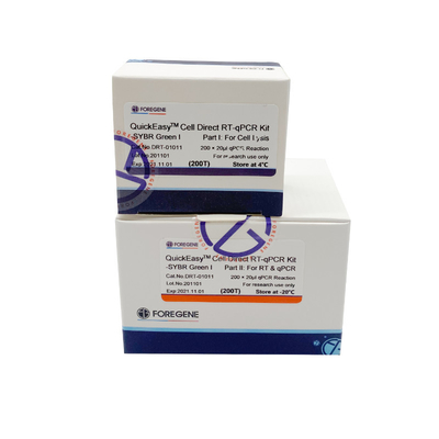 High Sensitivity Strong Specificity QuickEasyTM Cell Direct RT QPCR Kit Taqman