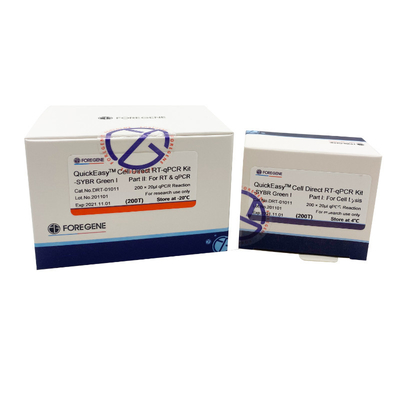 High Sensitivity Strong Specificity QuickEasyTM Cell Direct RT QPCR Kit Taqman