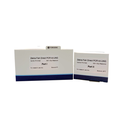 Anti Pollution PCR System Zebra Fish Direct PCR Kits (65℃ lysis) With UNG Enzyme