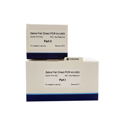 Anti Pollution PCR System Zebra Fish Direct PCR Kits (65℃ lysis) With UNG Enzyme
