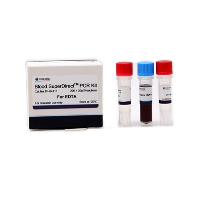 Strong Amplification PCR System Blood SuperDirect PCR Kits With EDTA No Pretreatment