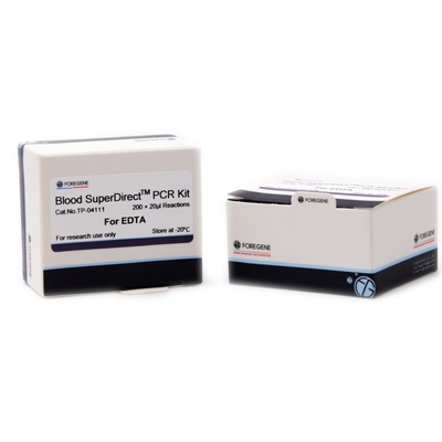 Strong Amplification PCR System Blood SuperDirect PCR Kits With EDTA No Pretreatment