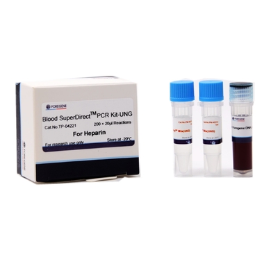 Blood SuperDirect PCR Kit UNG -Heparin For Detection Centers Hospitals LABS