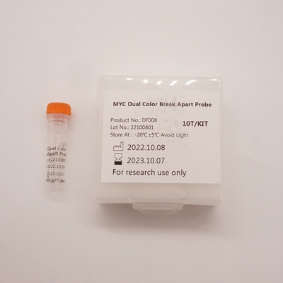 MYC Dual Color Break Apart Fish Probe Reagent For Human MYC Gene
