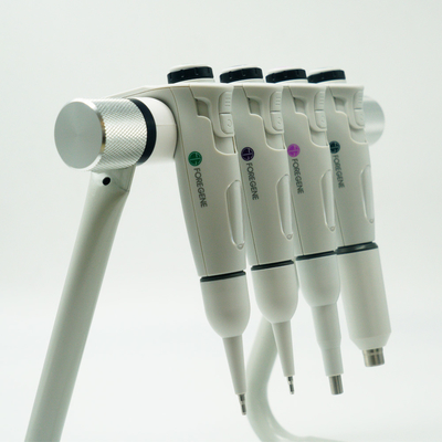 10ul Single Channel Electronic E Pipette Aluminium Alloy Housing