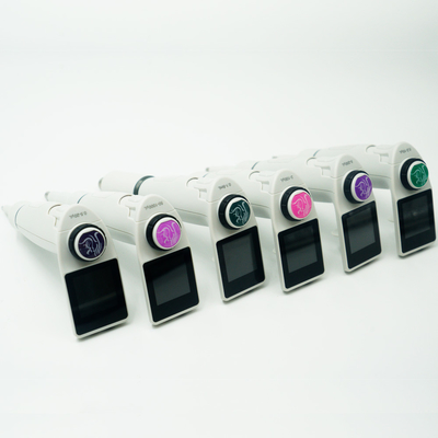 10ul Single Channel Electronic E Pipette Aluminium Alloy Housing