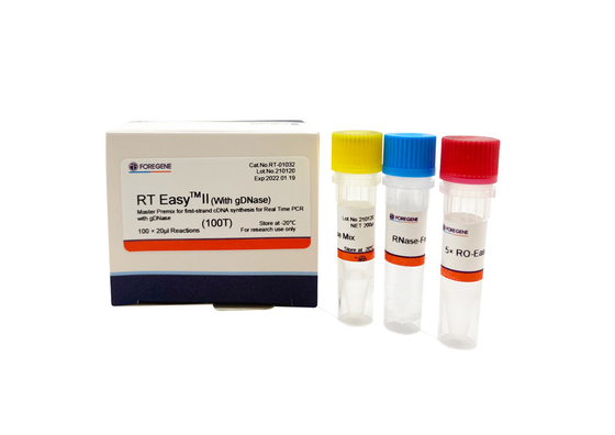 Fast RT Easy II 25T  Reverse Transcriptase Kits With DNase For Real Time PCR