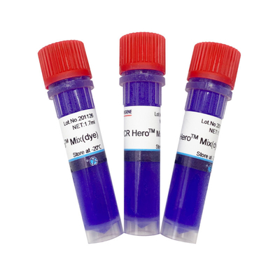 PCR Reaction Premix System 10ml PCR Hero PCR Kits With Dye Ultra Efficient