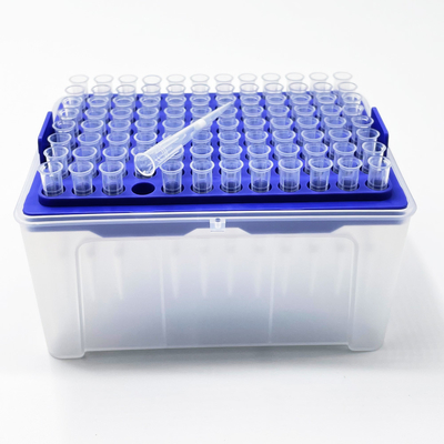 100% Polypropylene 10ul Filter Pipette Tips Free Of DNA RNA