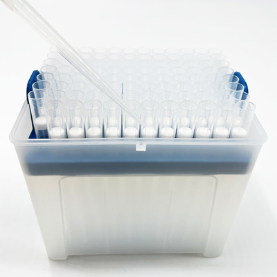 100% Polypropylene 10ul Filter Pipette Tips Free Of DNA RNA