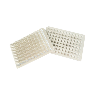 Disposable Laboratory Consumables 0.1 Ml No Skirt 96 Well PCR Plates