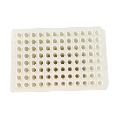 Disposable Laboratory Consumables 0.1 Ml No Skirt 96 Well PCR Plates