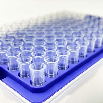 Imported Medical PP Materials Pipette Tips 100ul With DNase Free And RNase Free