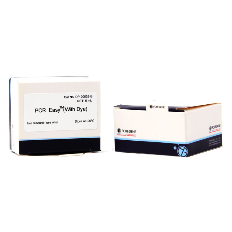 PCR Easy (With Dye) Kit Efficient PCR Reaction Premix System For Molecular Bio Research