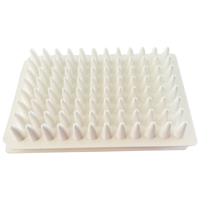 Disposable Laboratory Consumables 0.1 Ml No Skirt 96 Well PCR Plates