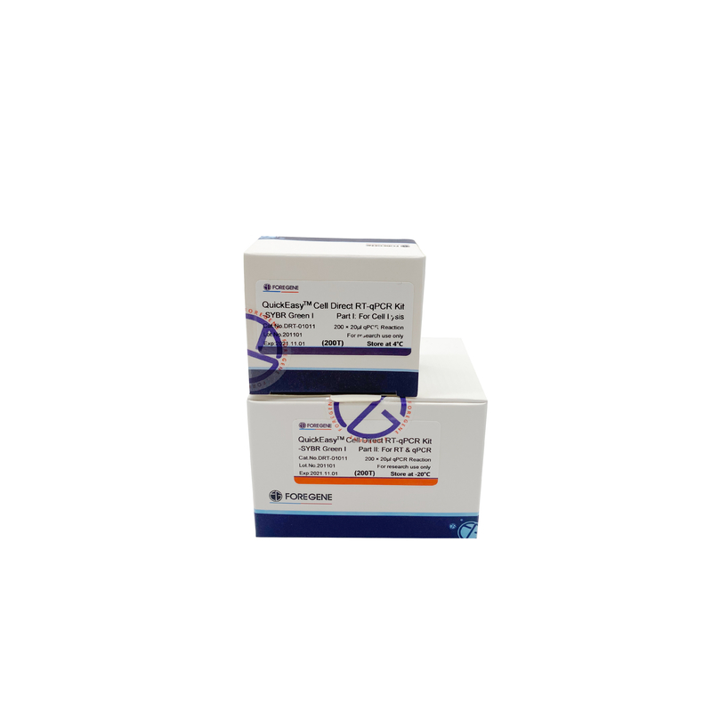 7min get RNA template Cell Direct RT-QPCR kit SYBR GREEN I and Taqman method fast high efficiency