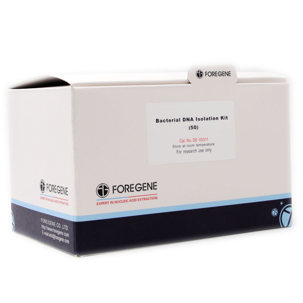 Laboratory Research Bacterial Genomic DNA Isolation Kit 5000xg Spin Column
