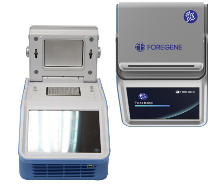 10.1 Inch LED Digital Portable PCR Machine 96×0.2ml Gradient Thermocycler